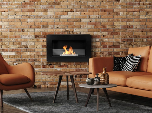 Biofireplace hanging with glass 650x400 BOX