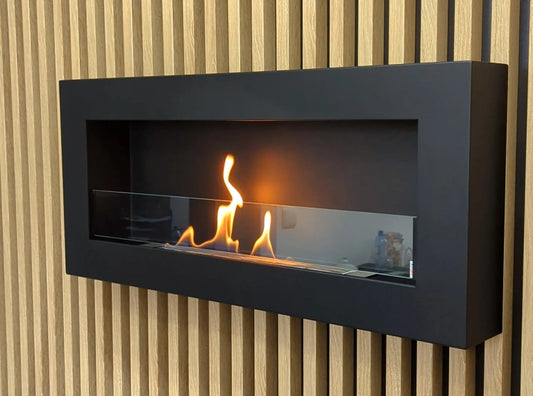 Biofireplace hanging with glass 900x400 Box