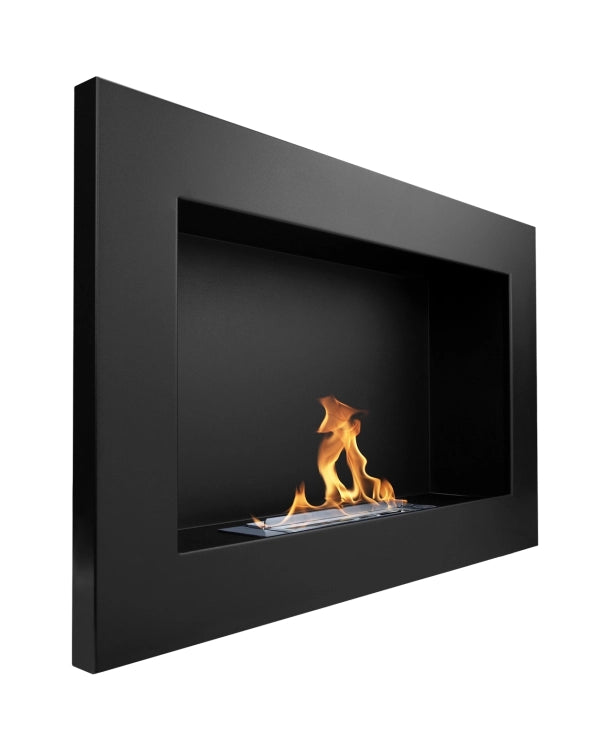 Biofireplace hanging 650x400 black structural matte