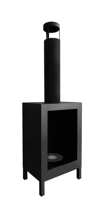 Biofireplace freestanding Kozen black matte