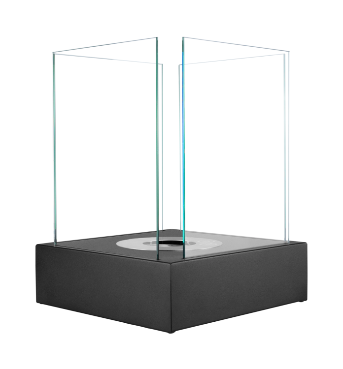 Biofireplace freestanding Sunset Garden Mini black structural