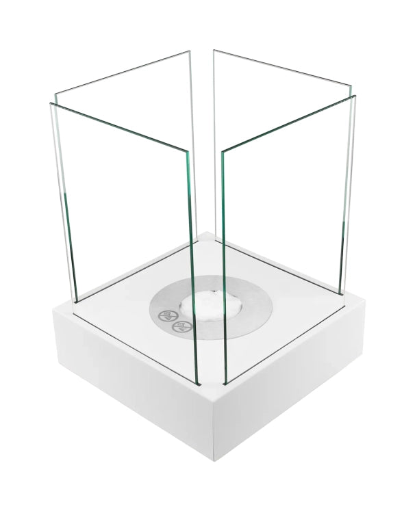 Biofireplace freestanding Sunset Garden Mini white matte