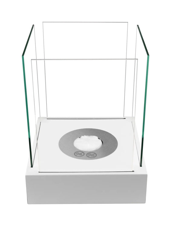 Biofireplace freestanding Sunset Garden Mini white matte