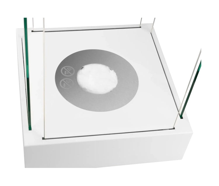 Biofireplace freestanding Sunset Garden Mini white matte