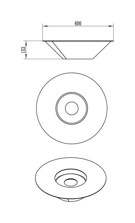 Biofireplace freestanding Universe
