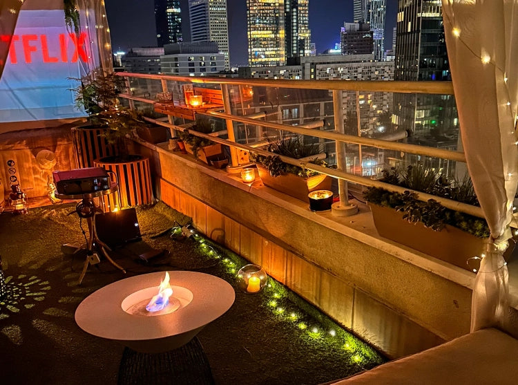 Biofireplace freestanding Universe