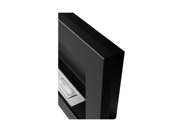 Biofireplace hanging 900x400 black structural matte