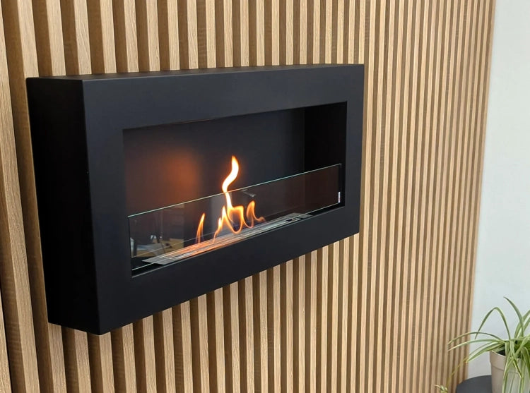 Biofireplace hanging with glass 900x400 Box