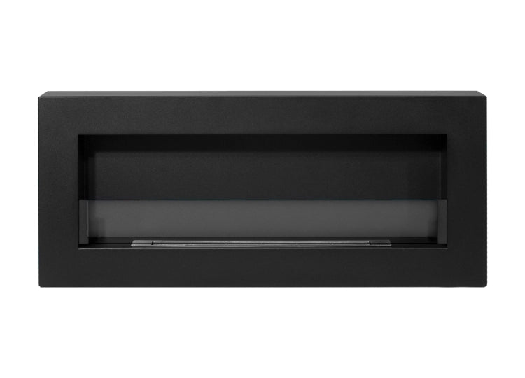 Biofireplace hanging with glass 900x400 Box