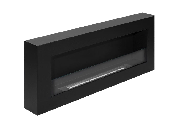 Biofireplace hanging with glass 900x400 Box