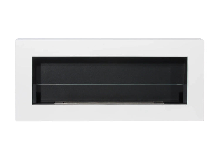 Biofireplace hanging with glass 900x400 Box