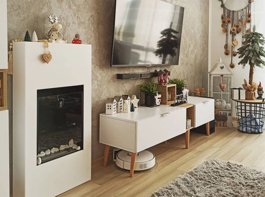 Biofireplace portal Modern structural matte