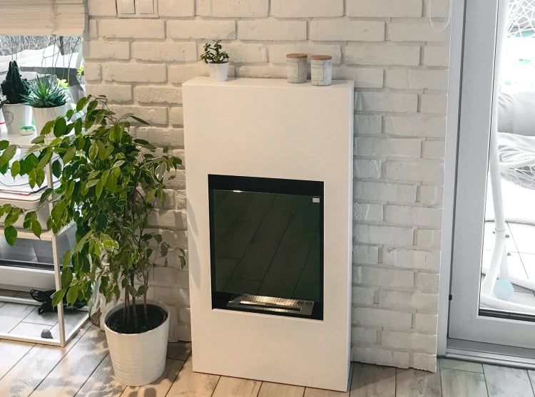 Biofireplace portal Modern structural matte