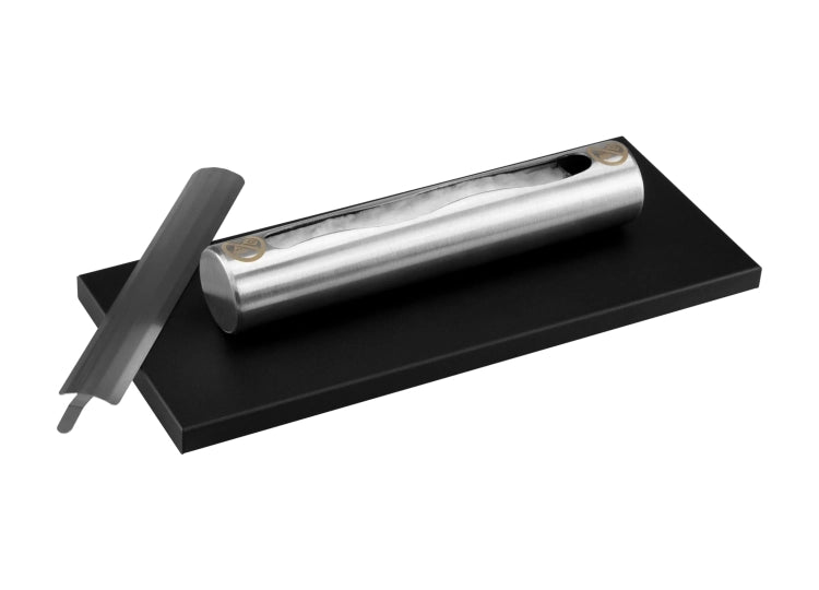 Biofireplace freestanding Stainless black matte