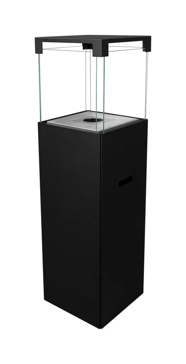 Biofireplace freestanding Patio black matte