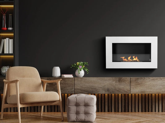 Biofireplace hanging with glass 650x400 BOX